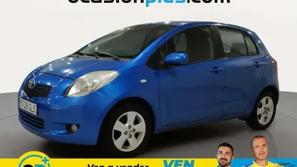 Usado Toyota Yaris Active 101 CV (74 kW) 2009 Azul Utilitario