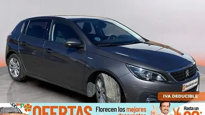 Usado Peugeot 308 Style 131 CV (96 kW) 2020 Gris Berlina