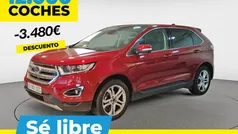 Rojo Usado 2017 Ford Edge Titanium SUV | 22.450 € (Precio justo)
