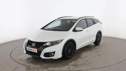 Blanco Usado 2017 Honda Civic Elegance Familiar | 15.199 € (Precio justo)
