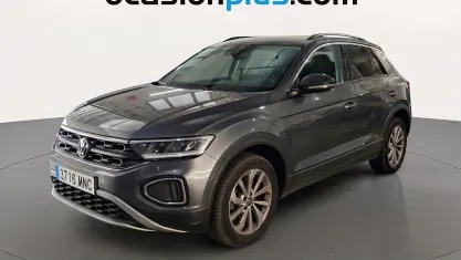 Usado VW T-Roc Life 110 CV (80 kW) 2024 Gris SUV