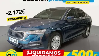 Usado Skoda Octavia Ambition 116 CV (85 kW) 2023 Azul Utilitario