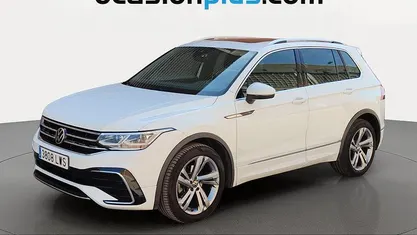 Usado VW Tiguan R-line 150 CV (110 kW) 2022 Blanco SUV