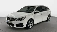 Blanco Usado 2018 Peugeot 308 Allure Familiar | 9410 € (Precio justo)