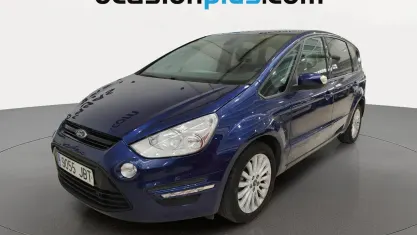 Usado Ford S-MAX Limited 140 CV (102 kW) 2014 Azul Monovolumen