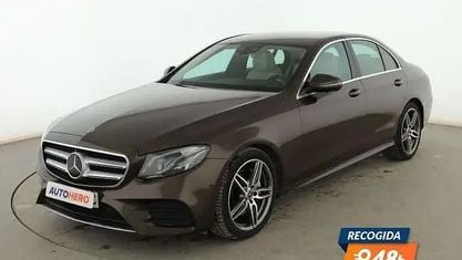 Używany Mercedes E200 AMG line 185 KM (136 kW) 2018 Brązowy Sedan/Limuzyna