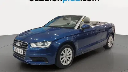 Usado Audi A3 Cabriolet Attraction 110 CV (80 kW) 2016 Azul Descapotable