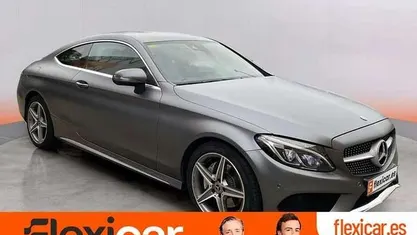 Gris Usado 2018 Mercedes C220 Coupe | 27.990 € (Precio justo)