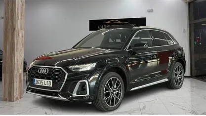 Usado Audi Q5 S-Line 299 CV (219 kW) 2021 Negro SUV