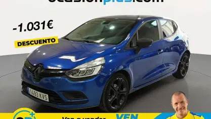 Usado Renault Clio Zen 90 CV (66 kW) 2019 Azul Utilitario