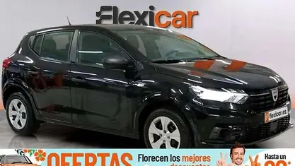 Usado Dacia Sandero Comfort 91 CV (66 kW) 2022 Negro Utilitario