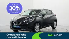 Negro Usado 2019 Nissan Micra Acenta Utilitario | 10.990 € (Precio justo)