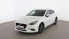 Blanco Usado 2018 Mazda 3 Luxury Utilitario | 14.599 € (Precio justo)