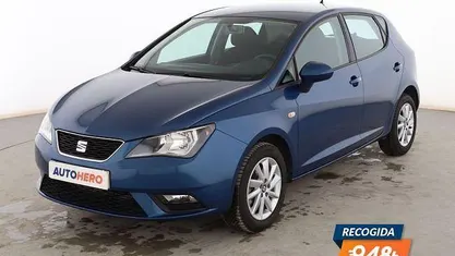 Usado Seat Ibiza Style 105 CV (77 kW) 2014 Azul Utilitario