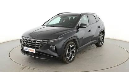 Gris Usado 2021 Hyundai Tucson SUV | 27.199 € (Precio justo)