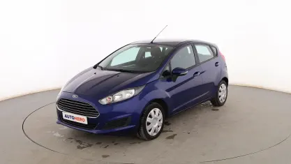 Usado Ford Fiesta Trend 82 CV (60 kW) 2014 Azul Utilitario