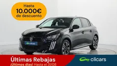 Negro Usado 2024 Peugeot 208 Allure Utilitario | 15.390 € (Precio justo)