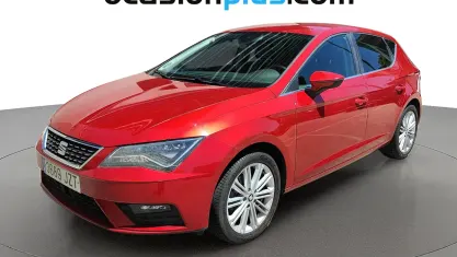 Usado Seat Leon XCELLENCE 125 CV (91 kW) 2017 Rojo Utilitario