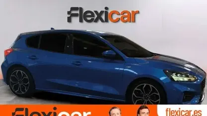 Usado Ford Focus ST-Line 125 CV (91 kW) 2020 Azul Utilitario