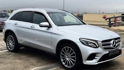 Begagnad Mercedes GLC220 AMG line 170 HK (125 kW) 2018 Grå SUV