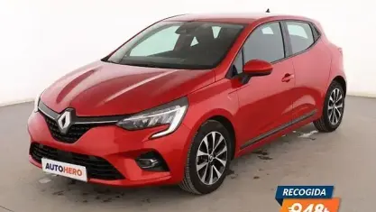 Usado Renault Clio V Intens 91 CV (66 kW) 2021 Rojo Berlina