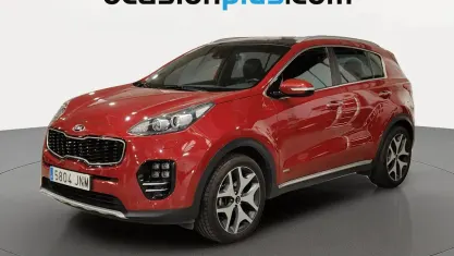 Käytetty Kia Sportage GT-Line 136 HP (100 kW) 2016 Punainen Katumaasturi