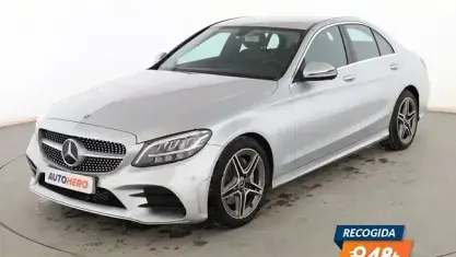 Używany Mercedes C200 AMG line 197 KM (144 kW) 2020 Szary Sedan/Limuzyna
