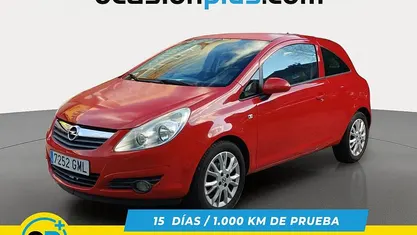 Rojo Usado 2009 Opel Corsa Utilitario | 5790 € (Precio justo)