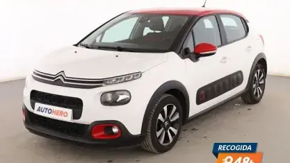 Usado Citroën C3 Feel 82 CV (60 kW) 2018 Blanco Utilitario