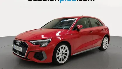 Usado Audi A3 Sportback S-Line 150 CV (110 kW) 2023 Rojo Utilitario