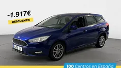 Azul Usado 2017 Ford Focus Business Edition Familiar | 11.900 € (Precio justo)