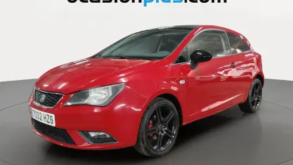 Usado Seat Ibiza SC I-Tech 90 CV (66 kW) 2014 Rojo Utilitario