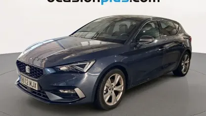 Usado Seat Leon FR 110 CV (80 kW) 2023 Gris Utilitario