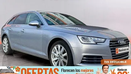 Usado Audi A4 190 CV (139 kW) 2017 Gris / plata Familiar