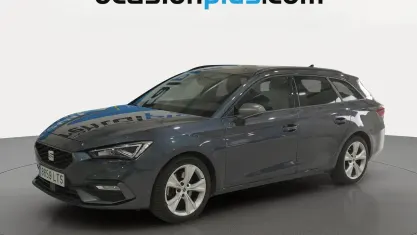 Usado Seat Leon FR 150 CV (110 kW) 2021 Gris Monovolumen