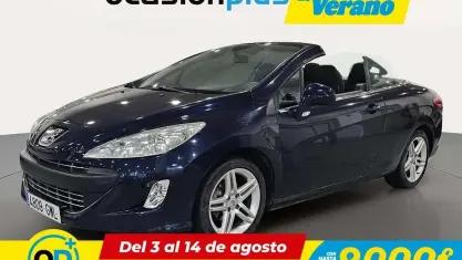 Usado Peugeot 308 CC Sport 122 CV (89 kW) 2010 Azul Descapotable
