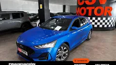Azul Usado 2023 Ford Focus ST-Line Berlina | 16.950 € (Buen precio)