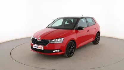 Usado Skoda Fabia Ambition 95 CV (69 kW) 2019 Rojo Utilitario