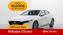 Blanco Usado 2021 Mazda 3 Berlina | 17.990 € (Buen precio)