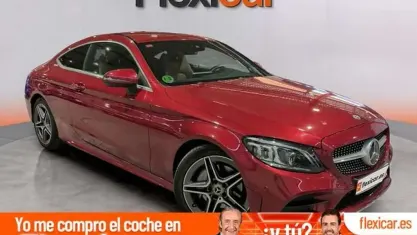 Usado Mercedes C220 194 CV (142 kW) 2021 Rojo Coupe