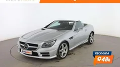 Gris Usado 2015 Mercedes SLK250 Descapotable | 23.699 €