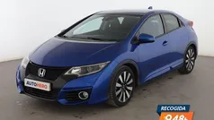 Azul Usado 2015 Honda Civic Elegance Berlina | 11.799 € (Precio justo)