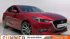 Rojo Usado 2018 Mazda 3 Edition Berlina | 15.990 € (Precio justo)