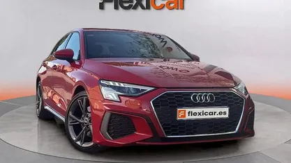Usado Audi A3 S-Line 150 CV (110 kW) 2020 Rojo Berlina
