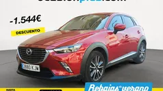 Rojo Usado 2018 Mazda CX-3 Luxury SUV | 16.490 € (Precio justo)