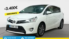 Blanco Usado 2017 Toyota Verso Advance Monovolumen | 13.750 € (Precio justo)