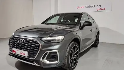 Usado Audi Q5 S-Line 204 CV (150 kW) 2022 Gris SUV