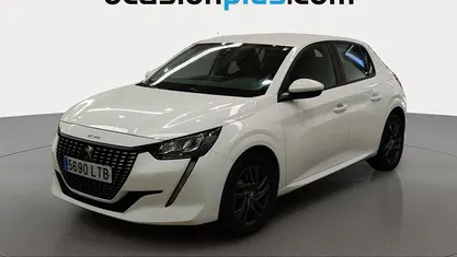 Blanco Usado 2021 Peugeot 208 Active Utilitario | 10.446 € (Precio justo)