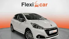 Blanco Usado 2017 Peugeot 208 Style Utilitario | 8490 € (Precio justo)