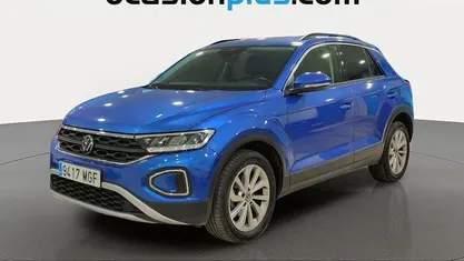 Azul Usado 2023 VW T-Roc Life SUV | 20.169 € (Super precio)